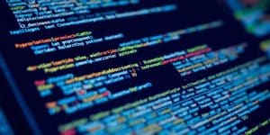 Python code and data structures.